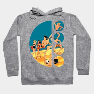 Retro Vintage Comic Fantasy Old Scifi Funny Popart Hoodie